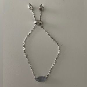 Kendra Scott Adjustable Silver Bracelet